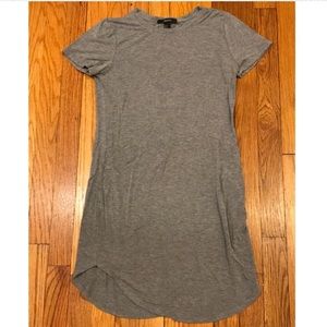Forever 21 grey t-shirt dress